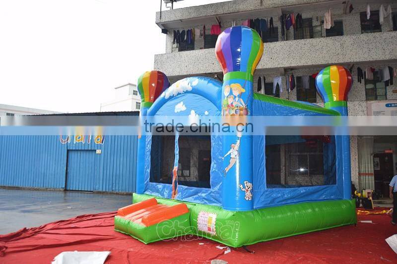 happy balloon inflatable bouncer castle for sale/kids inflatable bouncy castle