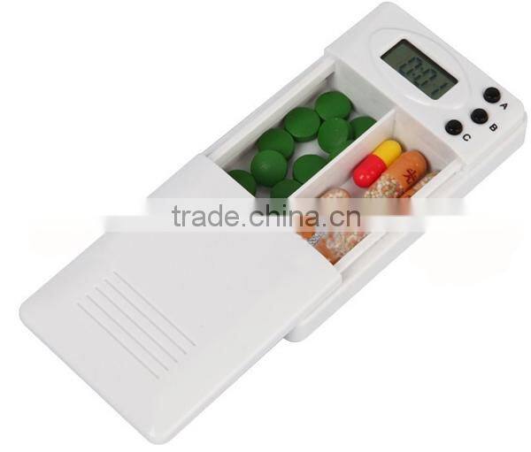Rectangular Shape Digital Alarm Pill Box Timer Countdown Timer