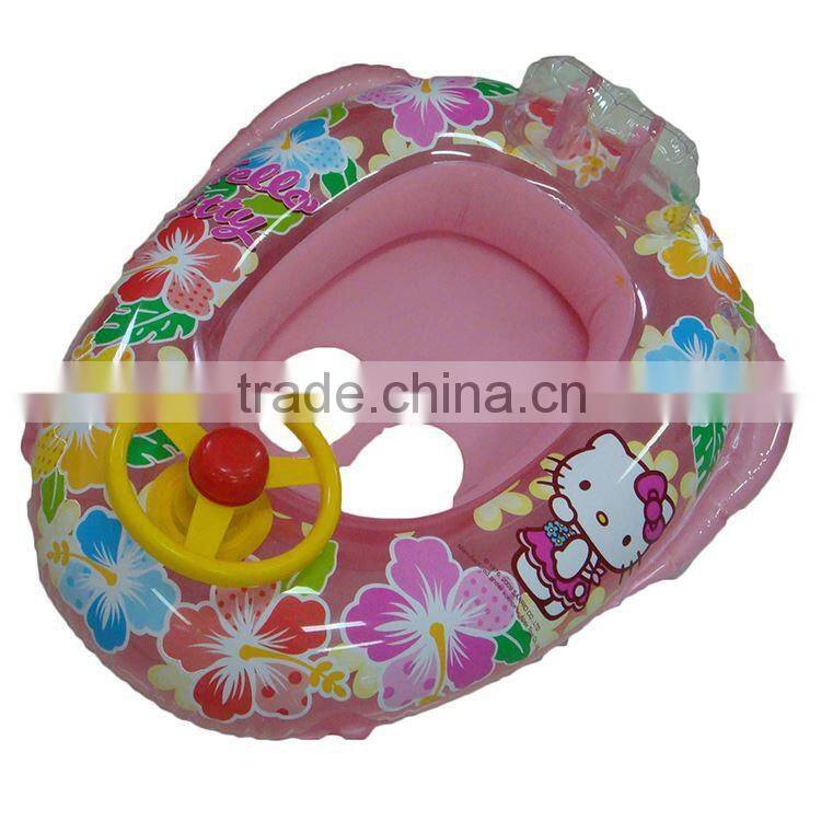 inflatable speedboat with steering wheel,kids ride-on boat