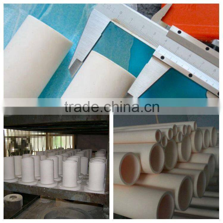 High Temp. Alumina Ceramic Lining Wear Resistant Pulverized Coal Pipe