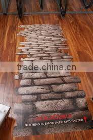 custom printing removable floor sticker