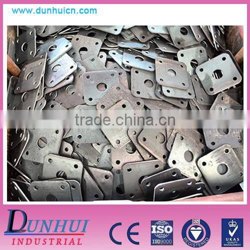 Cast iron flat square plate for scaffolding