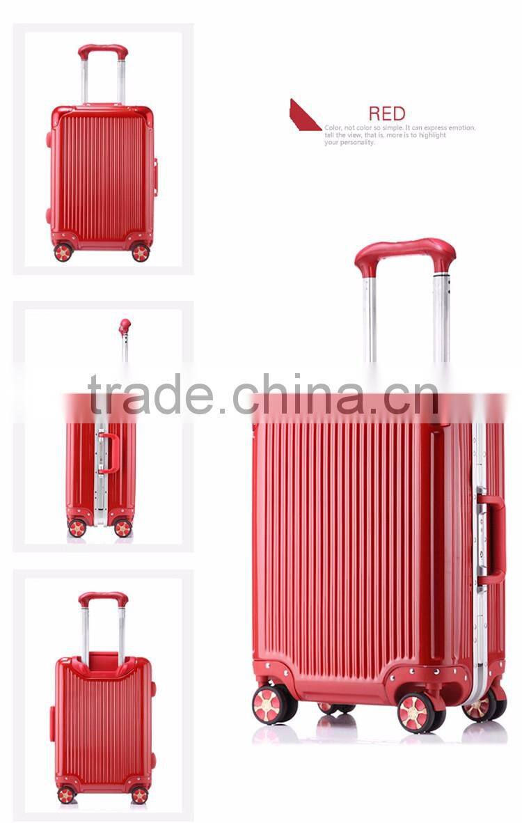 2016 Newest Fashion Smart Bluetooth Lock Aluminium Frame Luggage