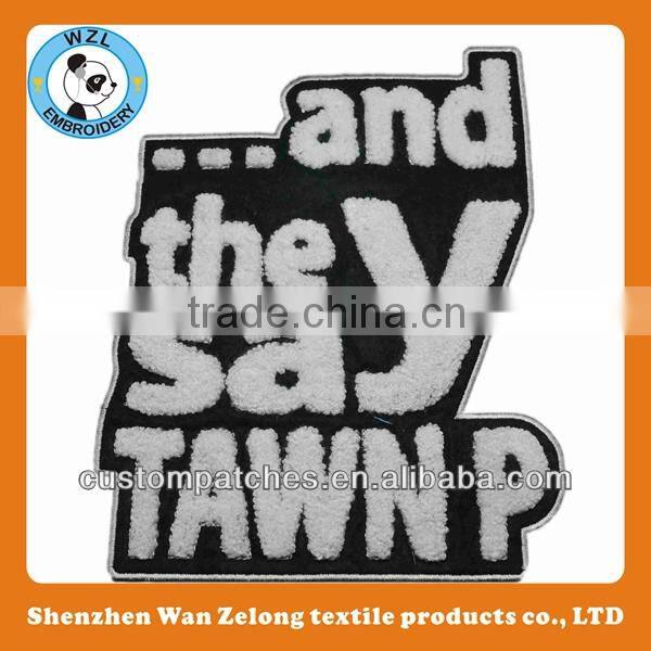 Chenille Letter Patches For Clothes design