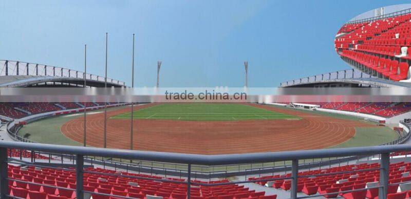 Playground floor mounted high quality with back plastic auditorium chairs