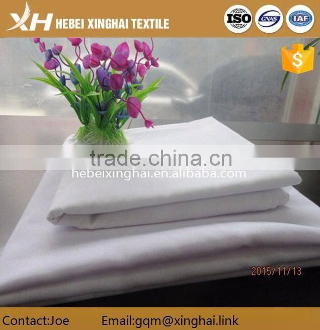 stout fabric bleached 65% polyester 35% cotton hospital uniform fabric apparel textiles