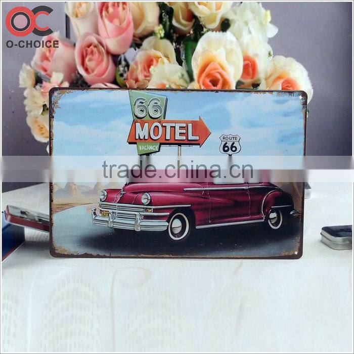 Vintage House Poster Metal Craft TIN SIGNS