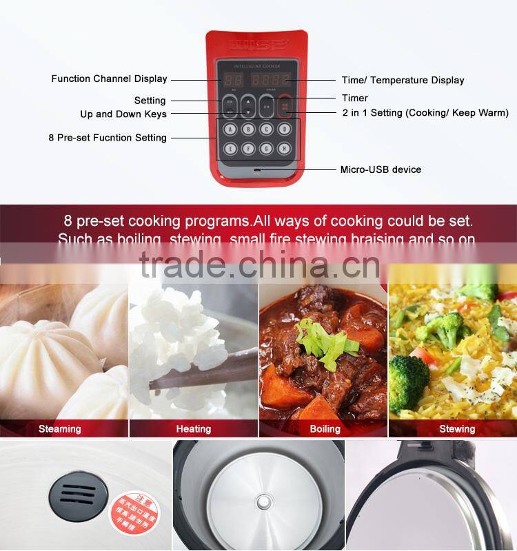 WISE Countertop Smart Multi Cooker with CE