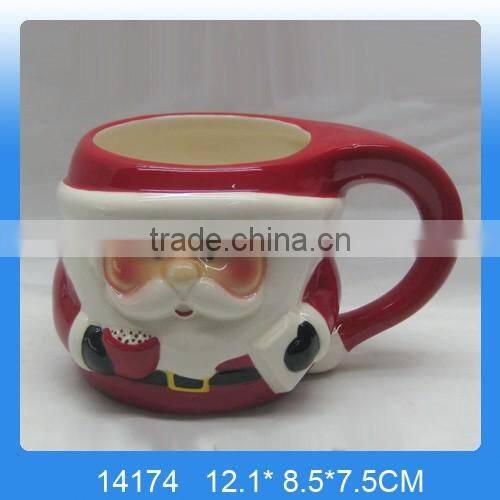 2016 Hot sale embossed ceramic mug ,ceramic emboss mug wholesale