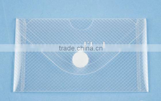 TRANSPARENT PVC MINI CARD BAG