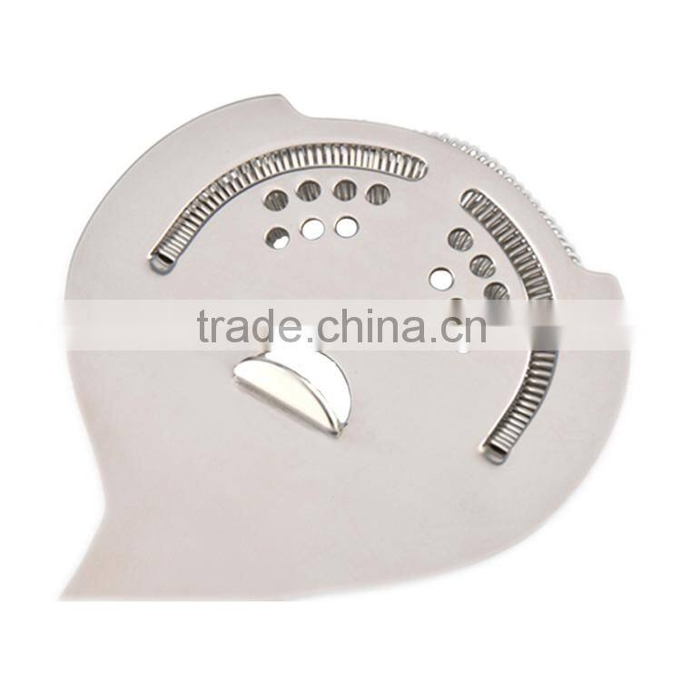 Hawthorne strainer stainless steel bar strainer factory