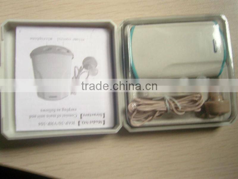 Body worn voice amplifier pocket hearing aid (HAP-30)