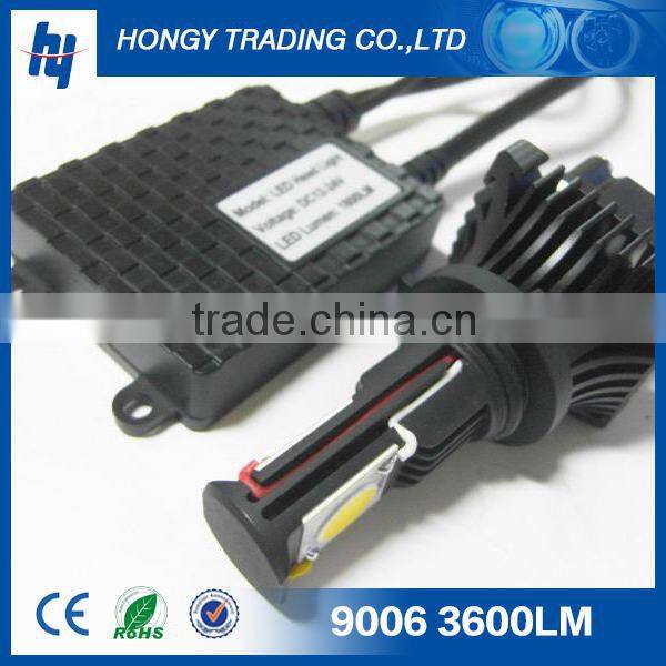 50w 3600lm auto led headlight 9006