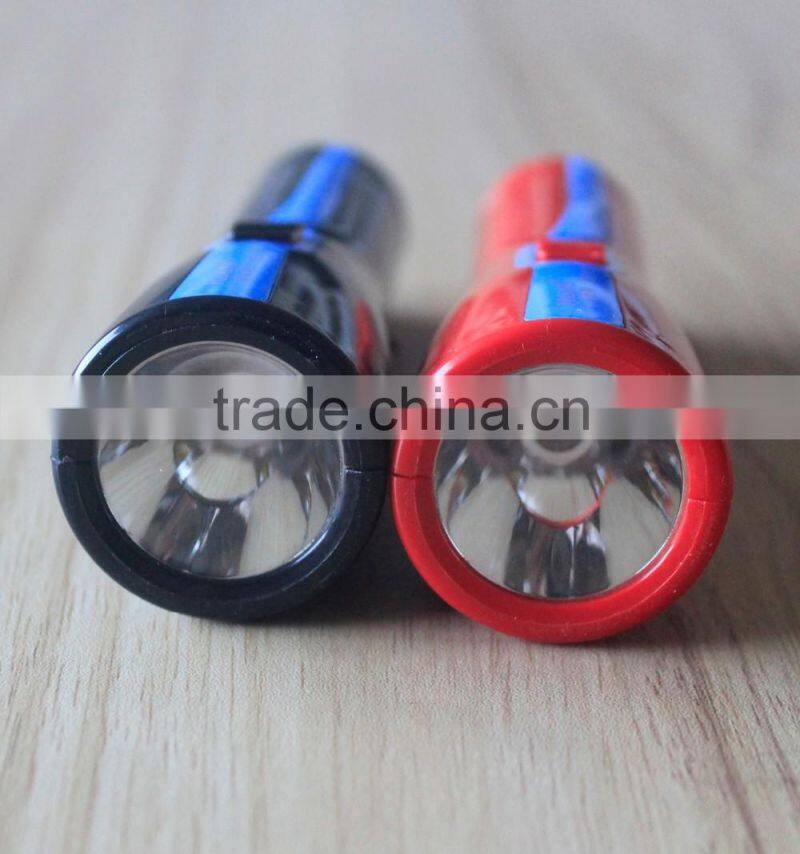 1w powerful mini flashlight with money detector function