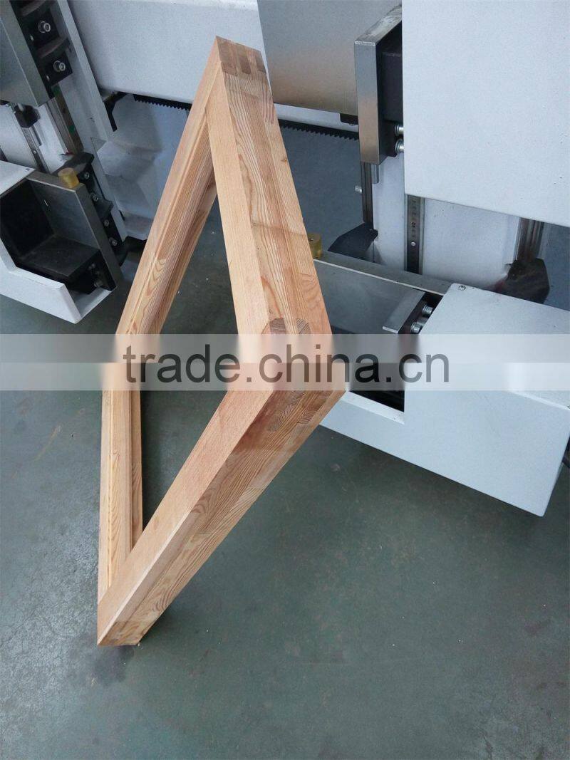 Hydraulic four corner crimping machine/wood door and window making machinery