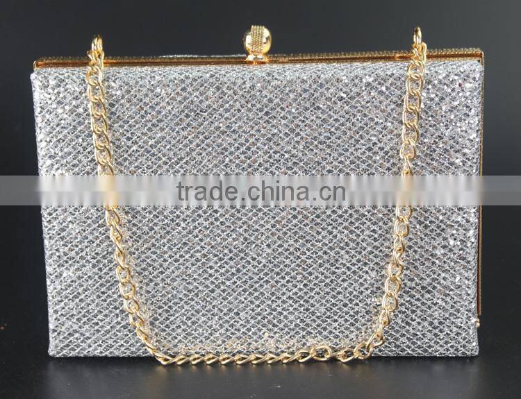 Hot sale fashion evening PU lady bag / lady hand bag