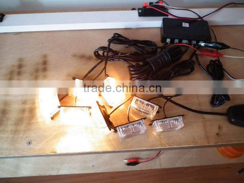 CAR LED STROBE LIGHT,DASH LIGHT (SR-LS-129-16), 1W TOP BRIGHT LINEAR LED