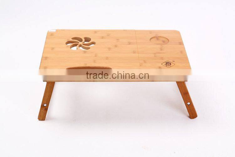 Bamboo bed table, notebook table, bed tray, camping table,sofa table,study table, study desk