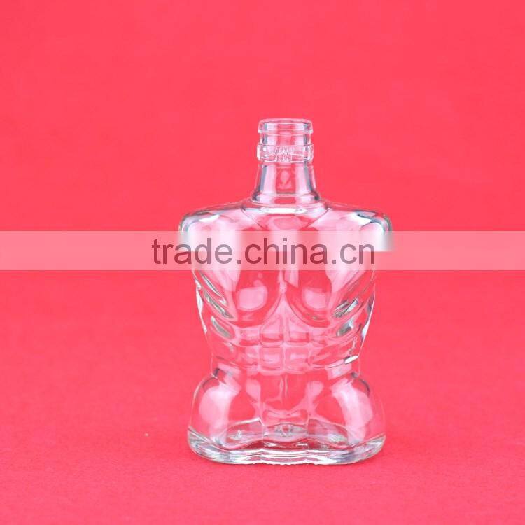 Various capacities 500ml helerogenic bottle spirited bottles the wood shape bottles