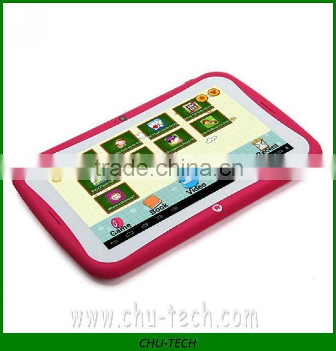 BENEVE R70DL Preschool Education Kids Dual Core Tablet PC 7 Inch RK3028 Android 4.2 1GB RAM 8GB Rose