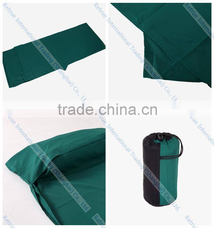 Portable Green Tropic Camping Polyester Sleeping Bags
