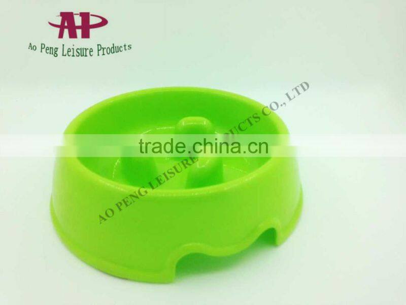 High Quality Portable Pet Bowl Plastic Dog Bowl