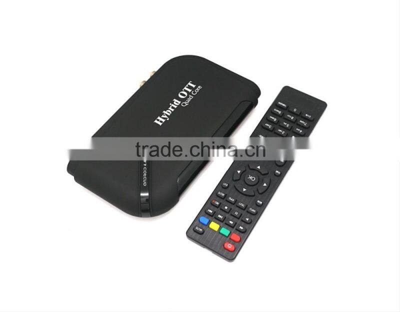 cheapest android tv box s805 1gb ram Android 4.4 V8 android 4.4 quad core tv box dvb-t2 set top box