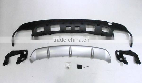 CLA diffuser with exhaust tips fit for MB CLA-CLASS W117 CLA260 chang into CLA45 style silver diffuser with tips