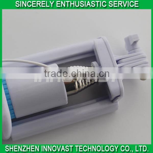 OEM custom logo low price extendable bluetooth selfie stick