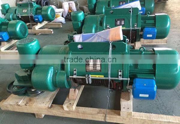 CD Single Speed Electric Wire Rope Pulling Hoist