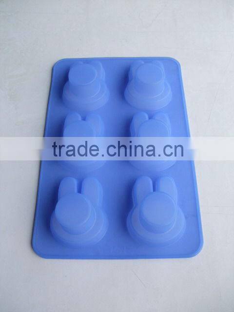 Novelty Rabbit Shape Silicone Cake Decorating Cake Mold