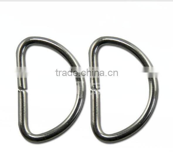 customized stainless steel d ring
