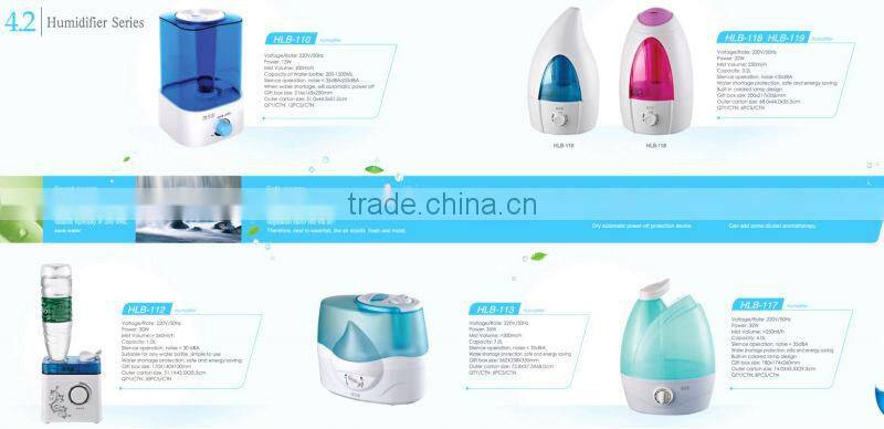 Tabletop mini humidifier with cool mist for home