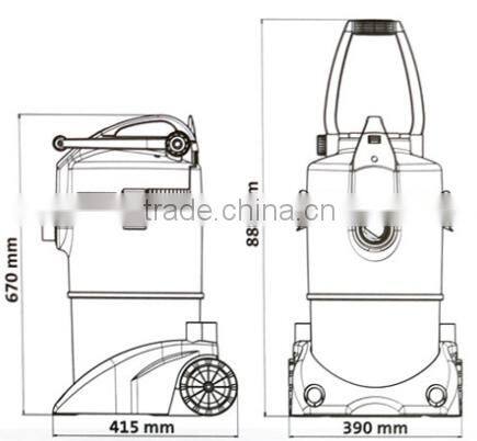Automatic pool cleaner robot water pool cleaner 12v pool vacuum cleaner