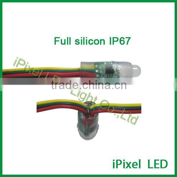 outdoor full color 12mm flat sting led pixel sm16716 for led display screen