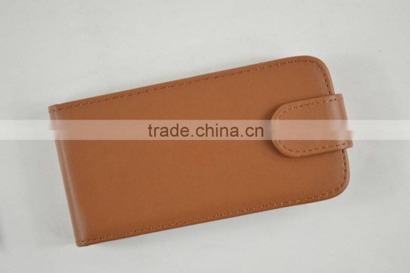 2016 Hot Sale New Style Colorful PU Leather Cases for iphone6 with Flip Cover up and down