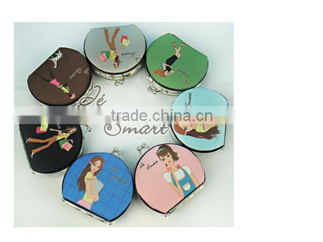 custom print compact mirror sublimation printing