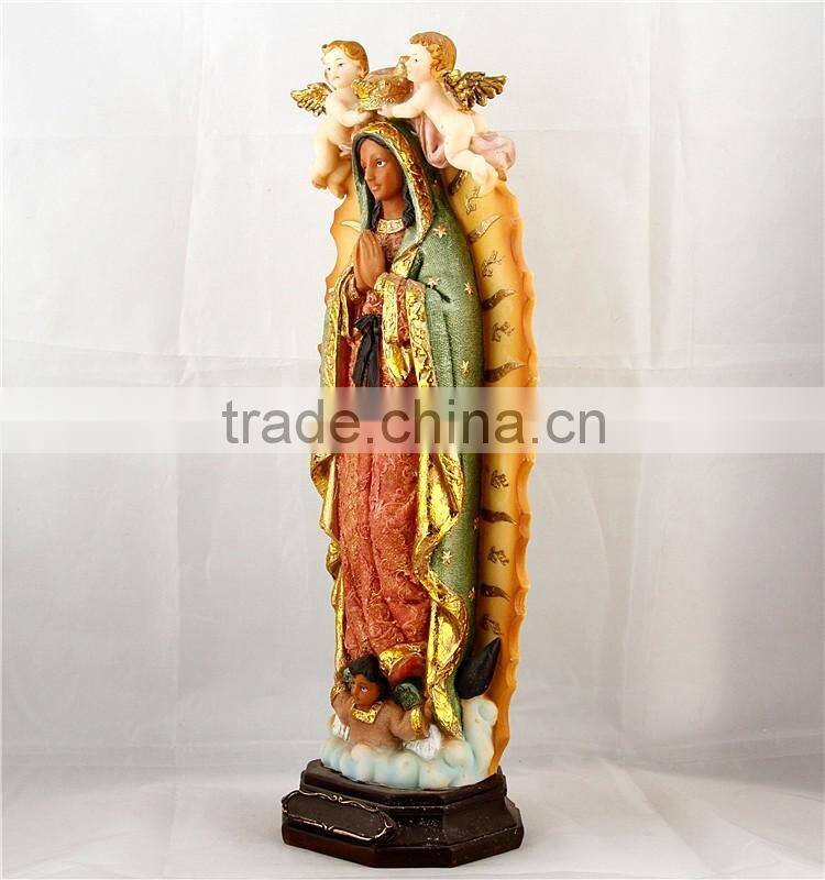 polyresin Our Lady of Guadalupe wholesale christian art