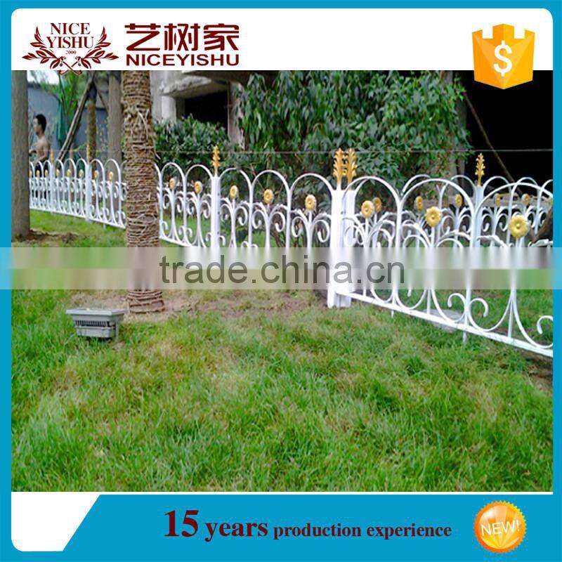 Cheap wrought iron fencing panels and metal fence gates for sale