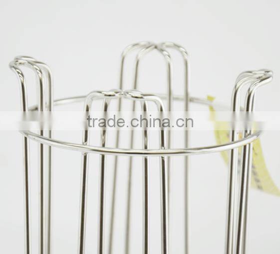 Customized wall mounted Stainless Steel Coffee Capsule Holder 24 pod storage