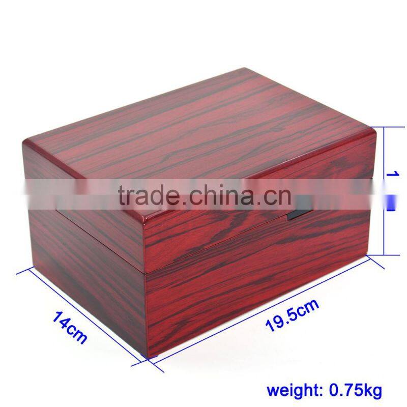 Customized and wholesale luxury wooden watch packing box,painted watch box