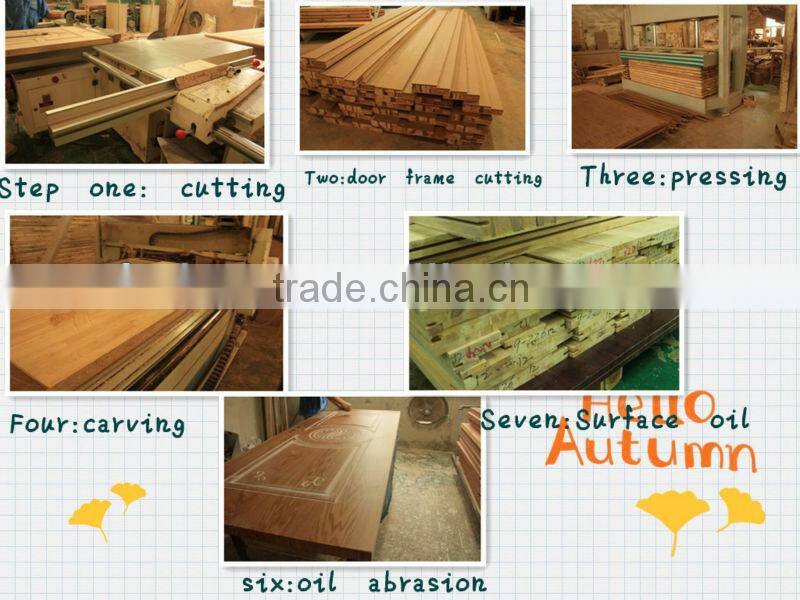 Ashtree solid wooden door