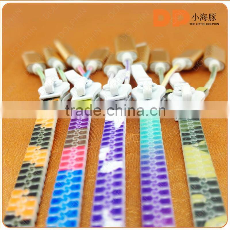Colorful high speed zipper usb cable line 2 in 1for iphone6/5/5s /samsung s4 s5 s6