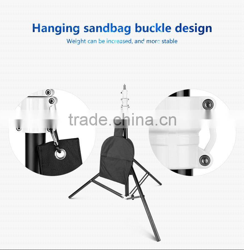 New released photographic equipment HPUSN photo studio 2.2m detachable axis light stands