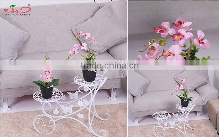 Yiwu JIAWEI Factory wholesale home decoration hot sale fake artificial plants orchid artificial flower wholesale