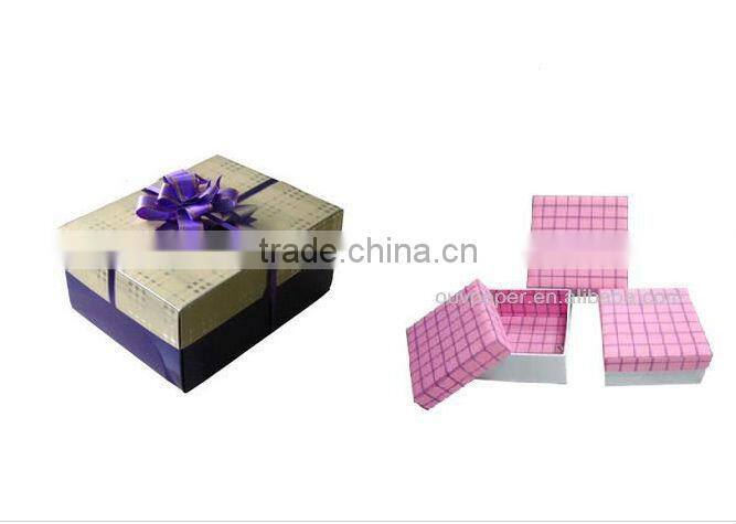2014 clear nice decorative gift boxes wholesale