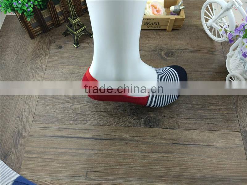 Factory Custom High quality boat new product socks, red/blue stripe color China classial style