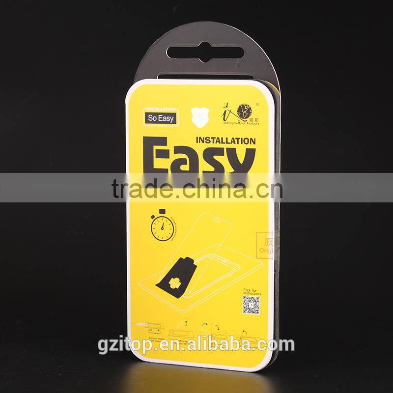 ITOP Easy Installation Kit with 9H 0.33MM 2.5D Clear Tempered Glass Screen Protector Free Back PET Film for iPhone 6