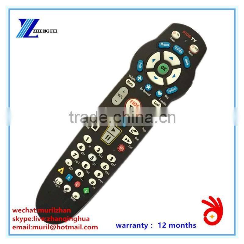 ZF Black 49 Keys verizon Universal Remote Control for STB/TV