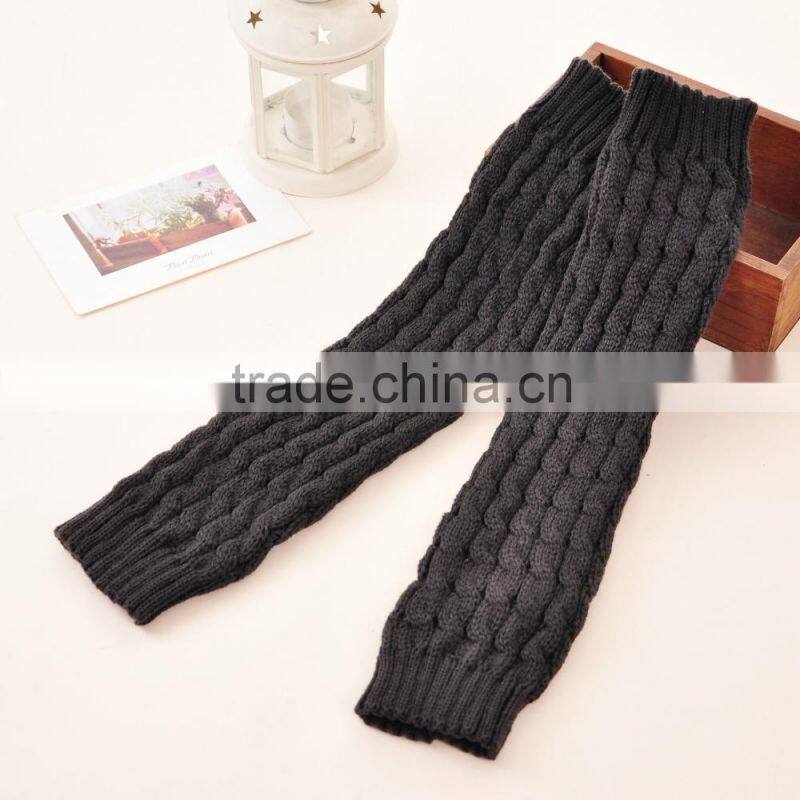 Women boot socks beautiful acrylic leg warmer knit ladies leg warmer boot topper